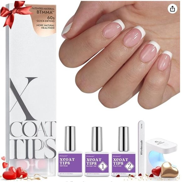 BTArtboxnails XCOATTIPS French Nails Set, Brand New in Box, (box minor damaged) - Picture 9 of 9